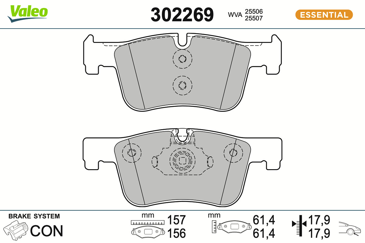 BRAKE PADS FIRST BMW 1 SERIES 03.15